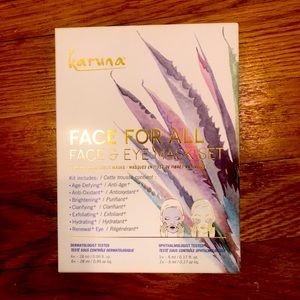 Karuna Face for All Face & Eye Mask Set